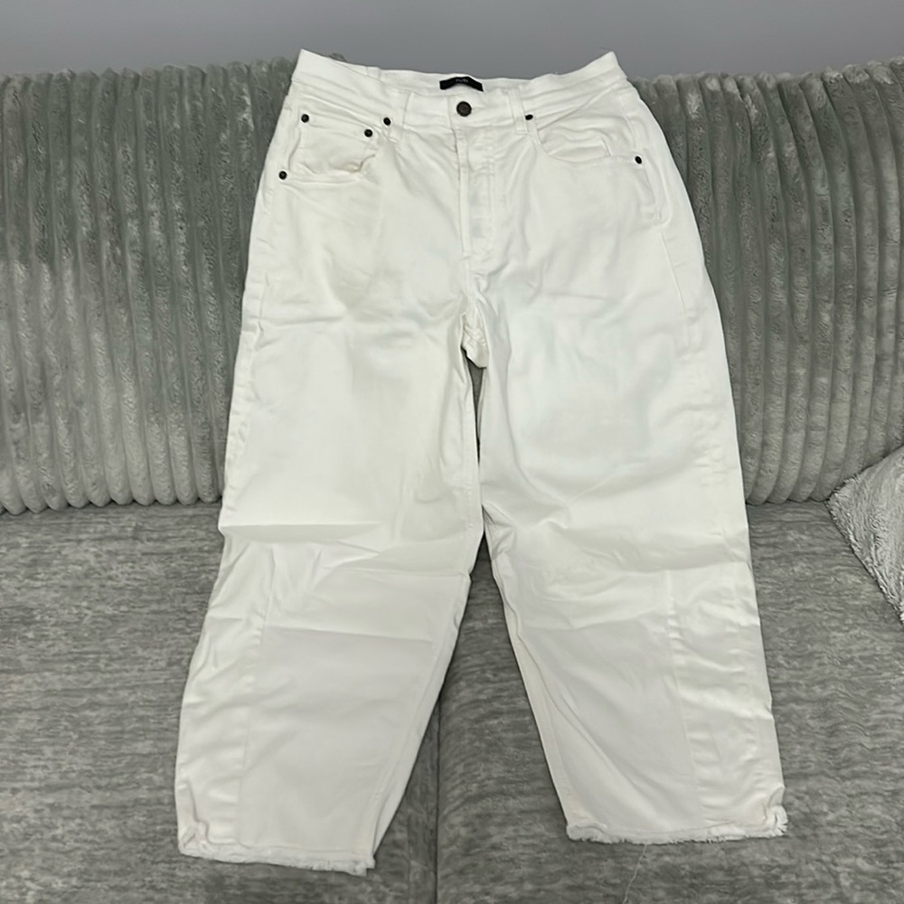 RUTI WHITE JEANS WIDE LEG  SZ 0